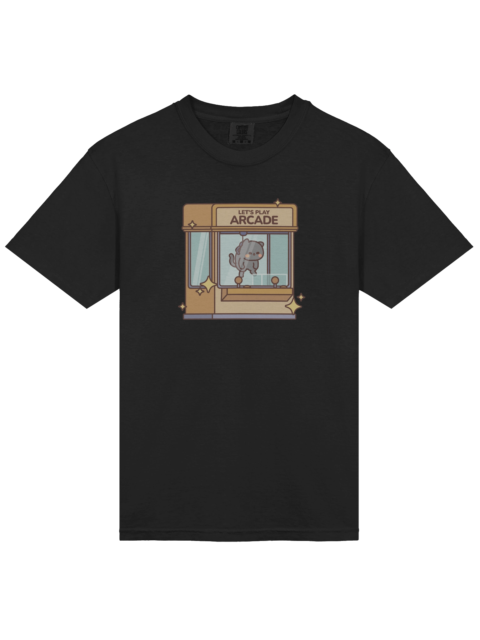 Let's Play Arcade Logo T-Shirt product image (3)