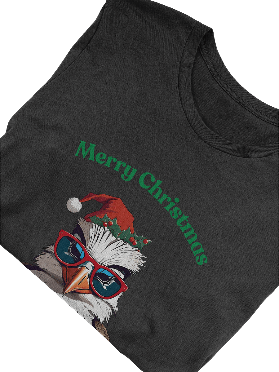 Festive Kookaburra Merry Christmas T-Shirt - Green product image (5)