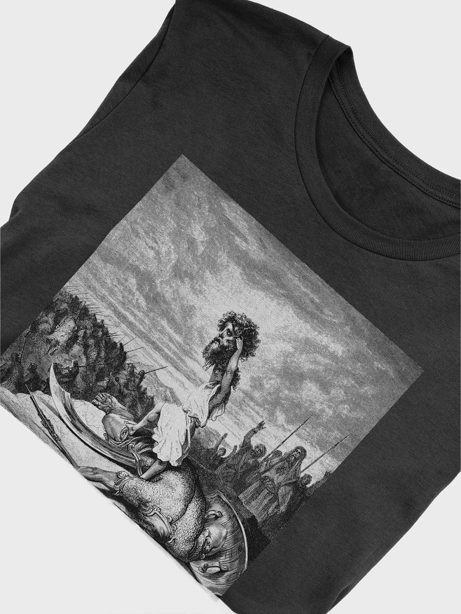 David and Goliath Gustave Dore Bible Illustration Unisex T-Shirt product image (5)