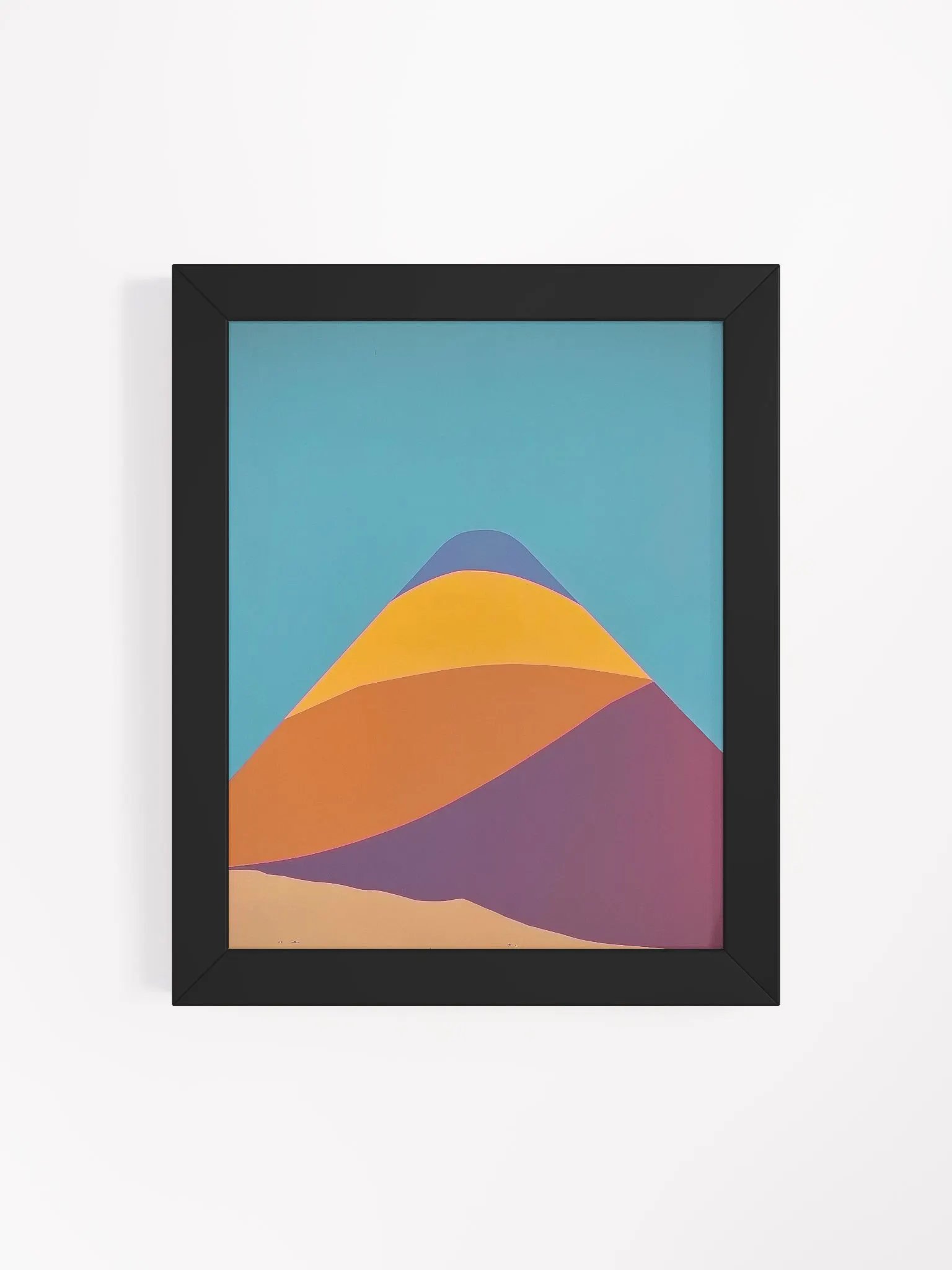 Framed Poster of a Colorful Silo product image (110)