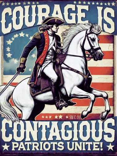 Courageous Patriots Beanie product image (46)