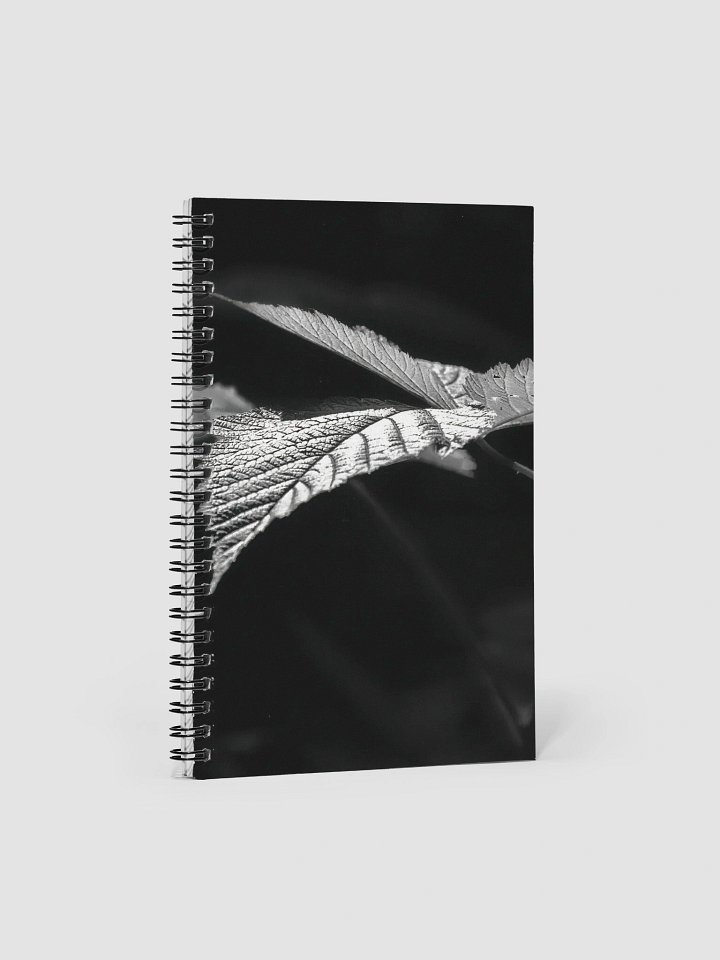 Sunlight on a Salmonberry Leaf Spiral Notebook product image (1)