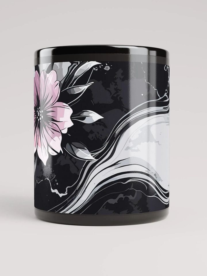 Fluid Floral Elegance Marble Mug product image (2)