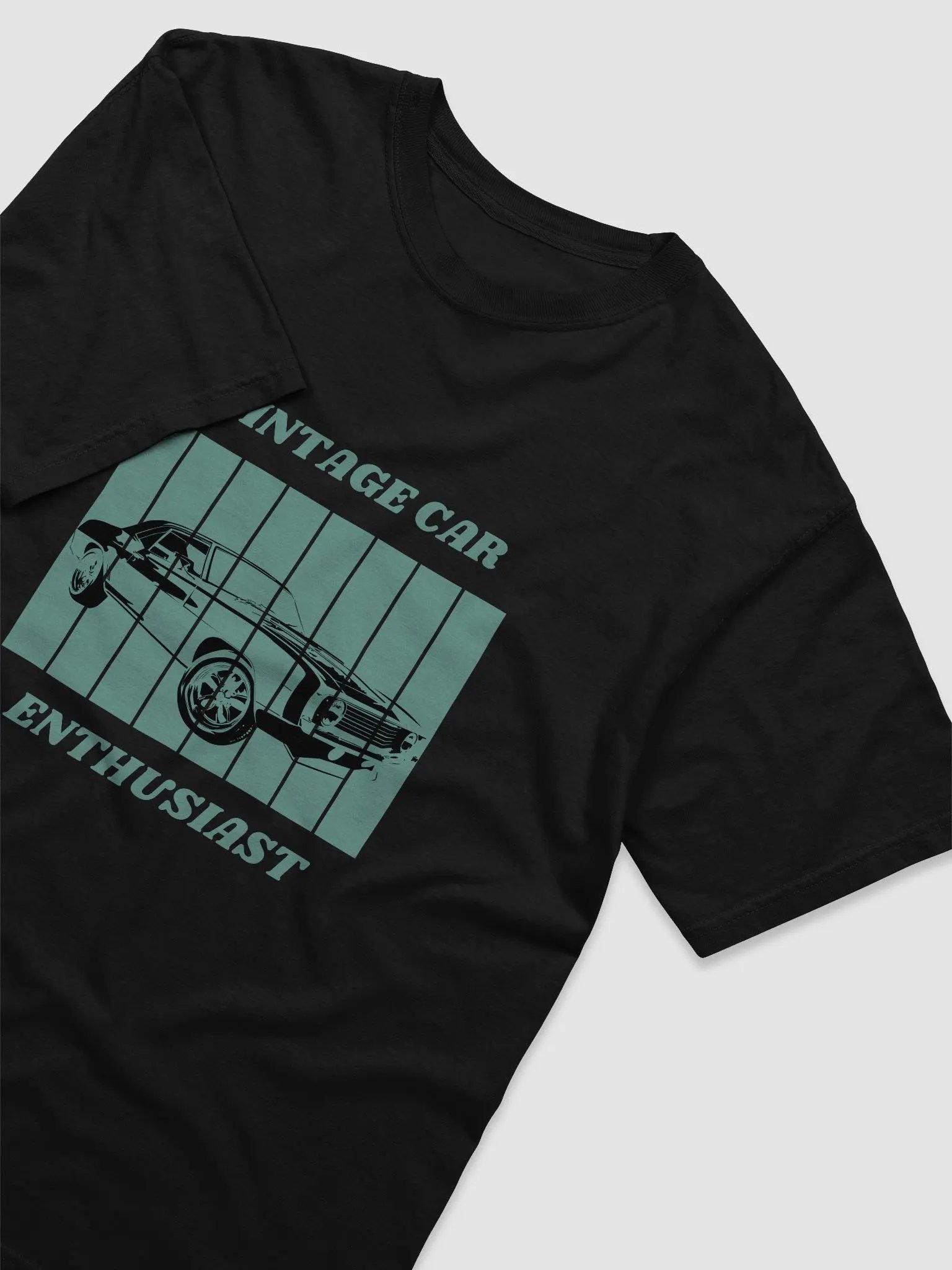 Vintage Car Enthusiast T-shirt - 100% Cotton product image (5)