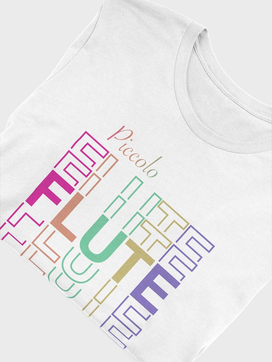 Symmetrical Flute Graphic T-Shirt - Picc - Unisex product image (5)