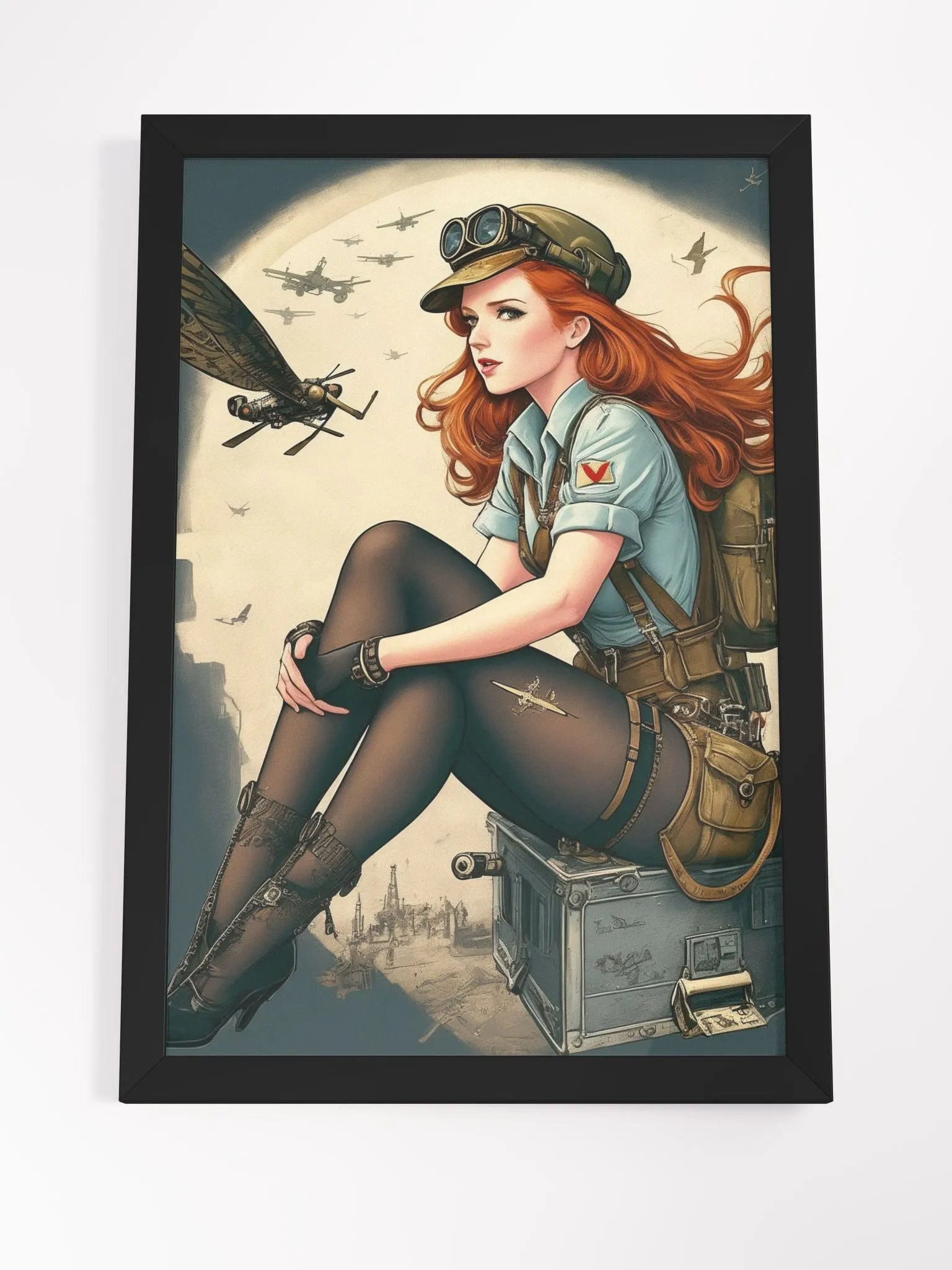 A design of World War Two nose art style product image (7)