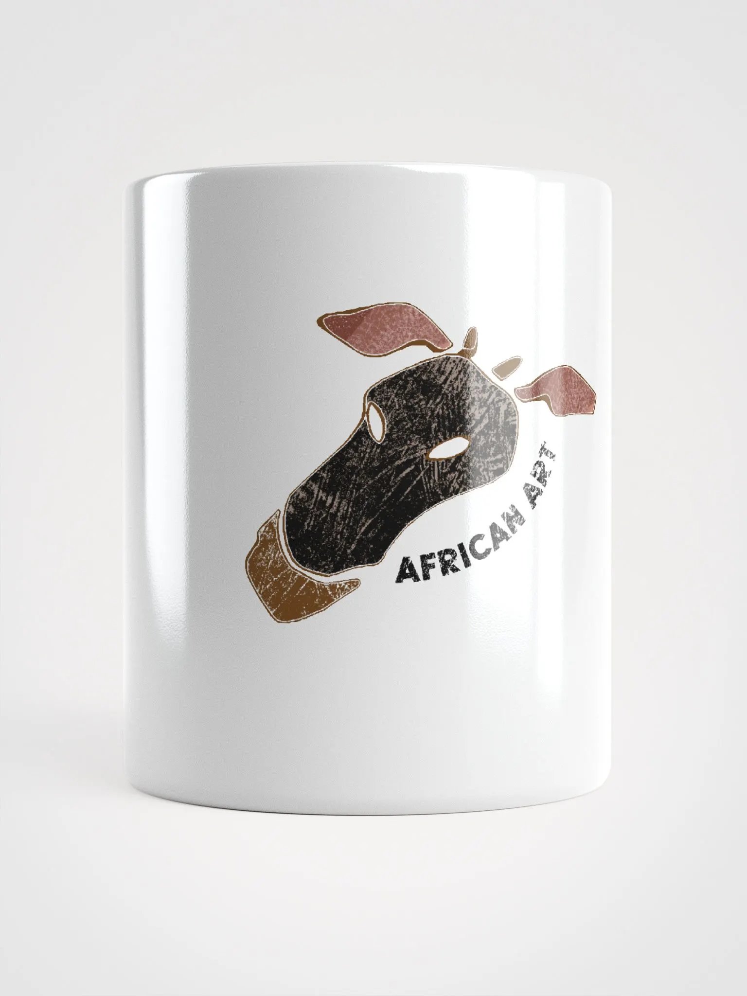 African Art Giraffe Mug product image (5)
