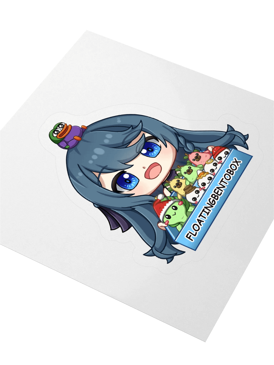 Floatingbentobox logo sticker product image (3)