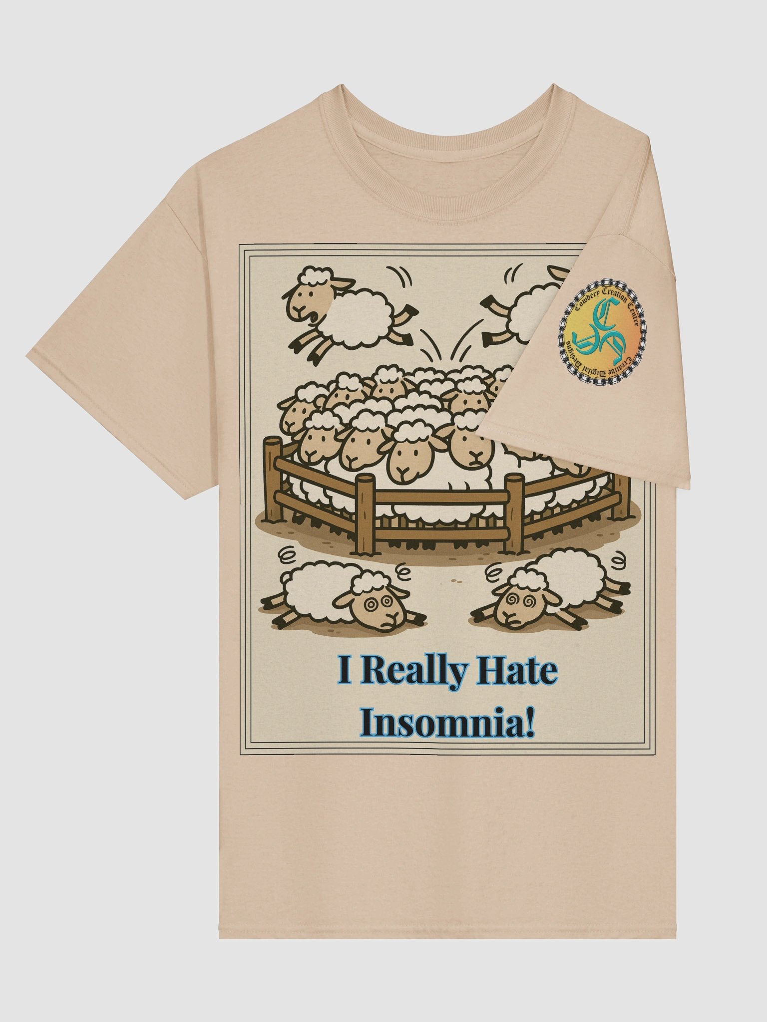 I Really Hate Insomnia (Both) Gildan Heavyweight T-Shirt Colors (3) product image (28)