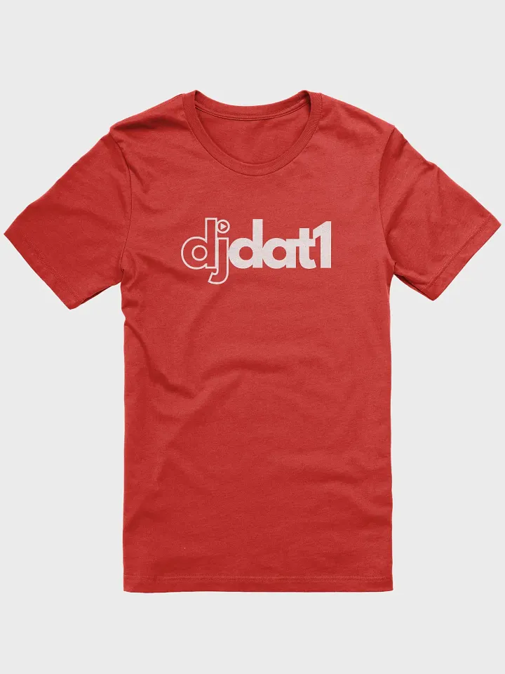 [DJDAT1] Adult Signature Logo Print Super-Soft Tee (white logo) product image (1)
