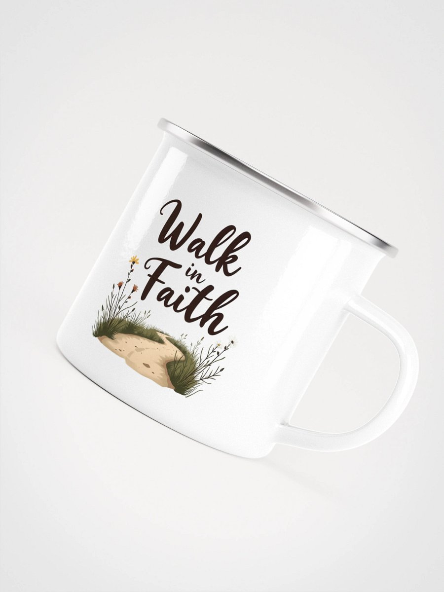 Faithful Path Enamel Mug product image (5)