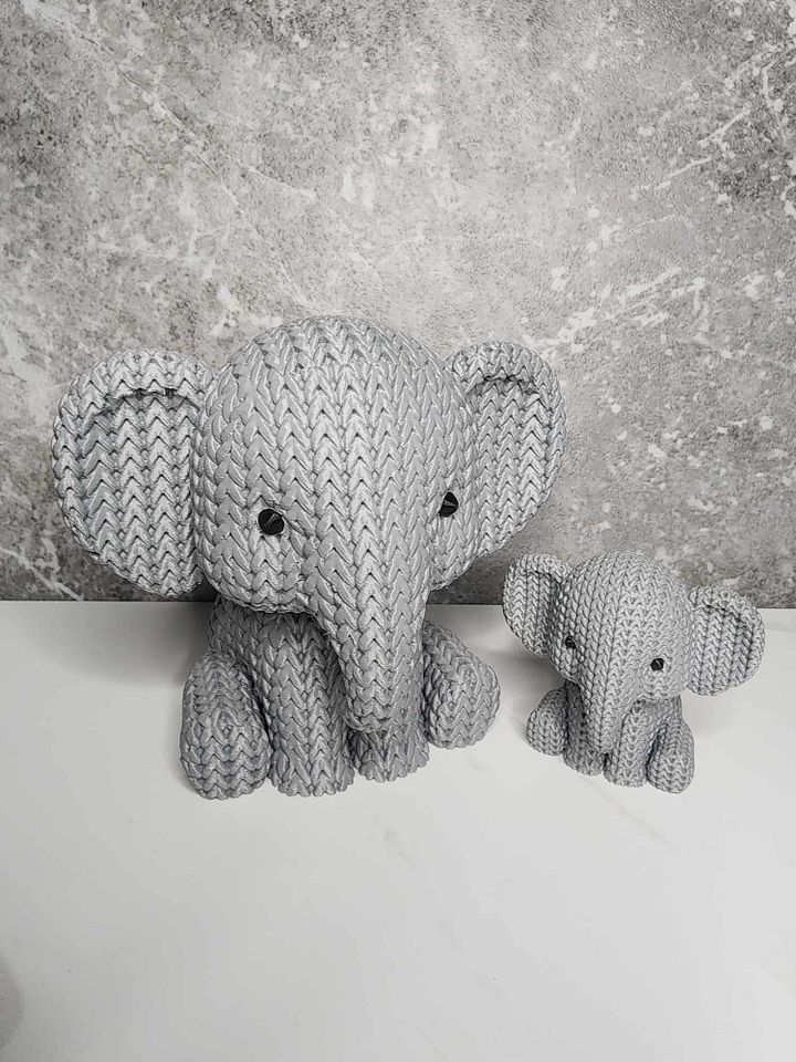 "Knitted" Elephant product image (1)