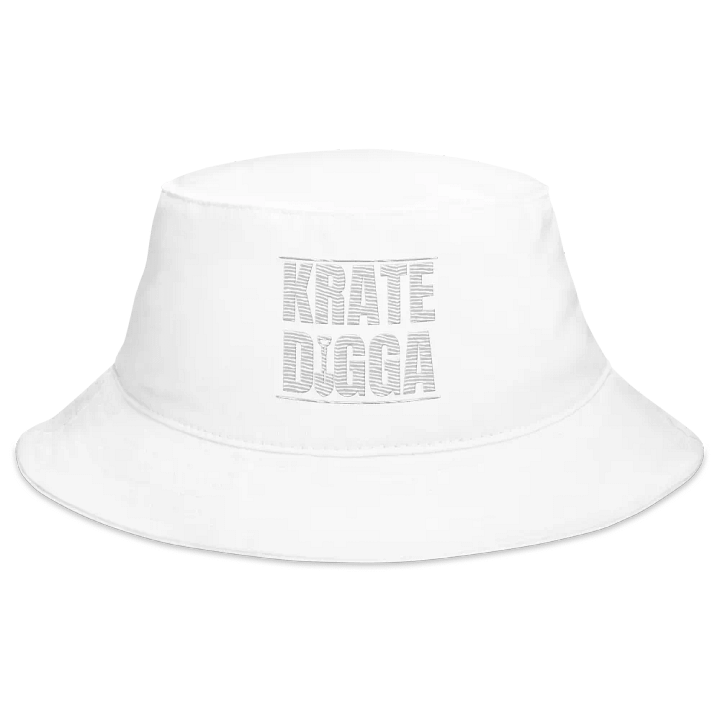 All White Party Logo Bucket Hat product image (2)