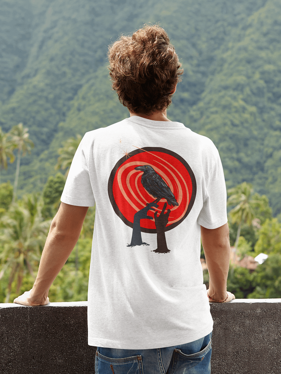 Blood Moon Zombie Raven T-Shirt product image (1)