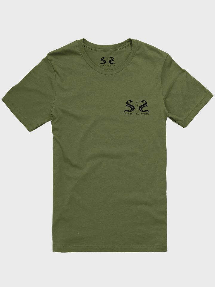 SIS BLACK MONOGRAM TSHIRT product image (3)
