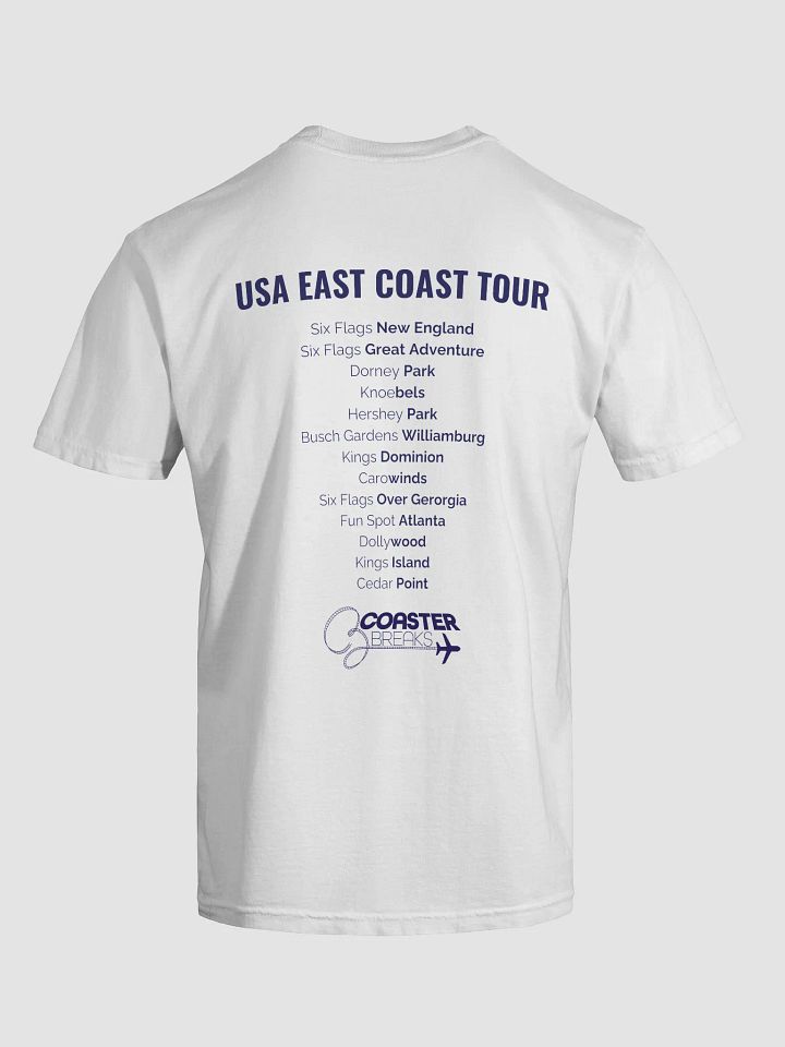 USA East Coast Square Logo T-shirt - Light Colours product image (2)