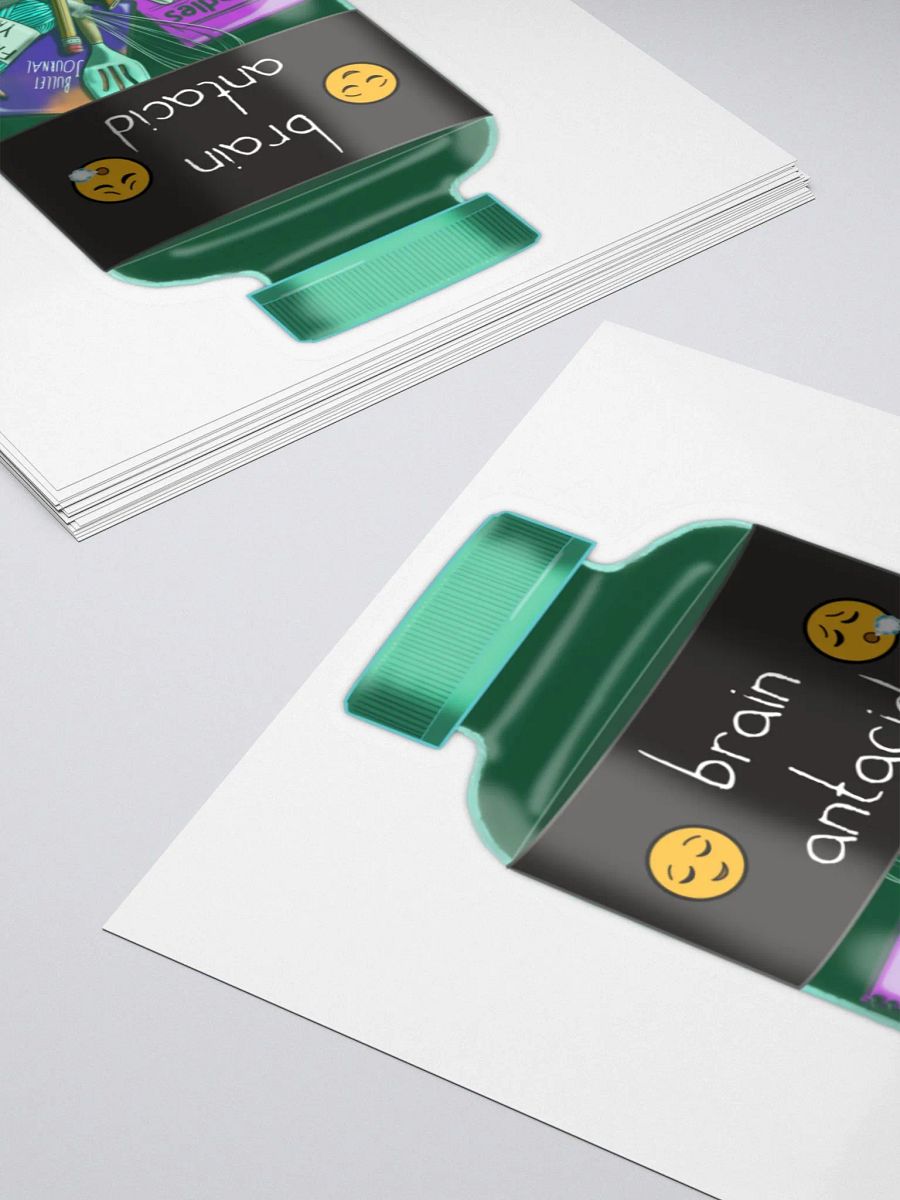 Brain Antacid Sticker product image (4)