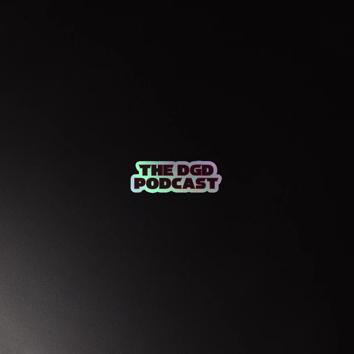 Bold & Holographic DGD Podcast Sticker Pack product image (4)