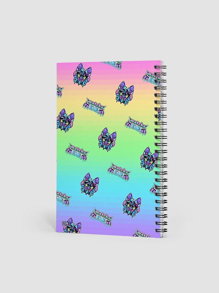 MatchaEXE Logo + Symmetrical Icon Gradient Notebook product image (2)