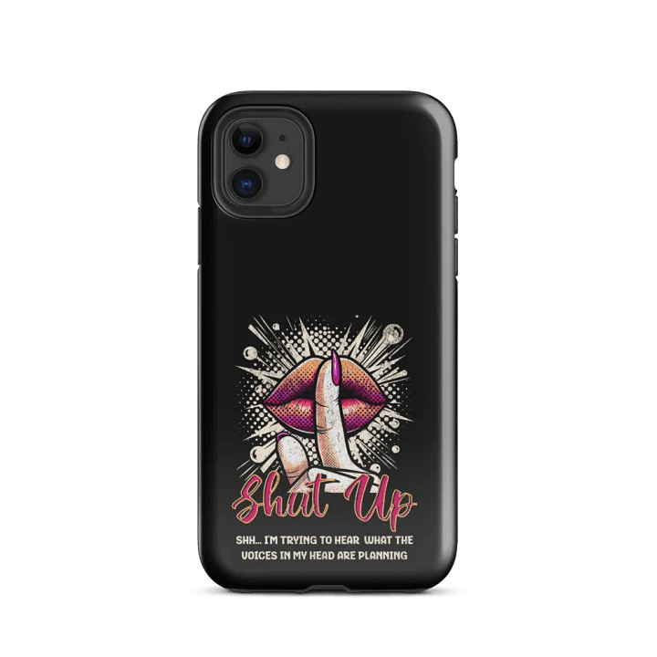 Shut Up iPhone® Tough Case product image (2)