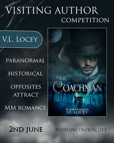 She's back! V.L. Locey is visiting to celebrate the release of her new paranormal, historical romance, The Coachman! There's ...