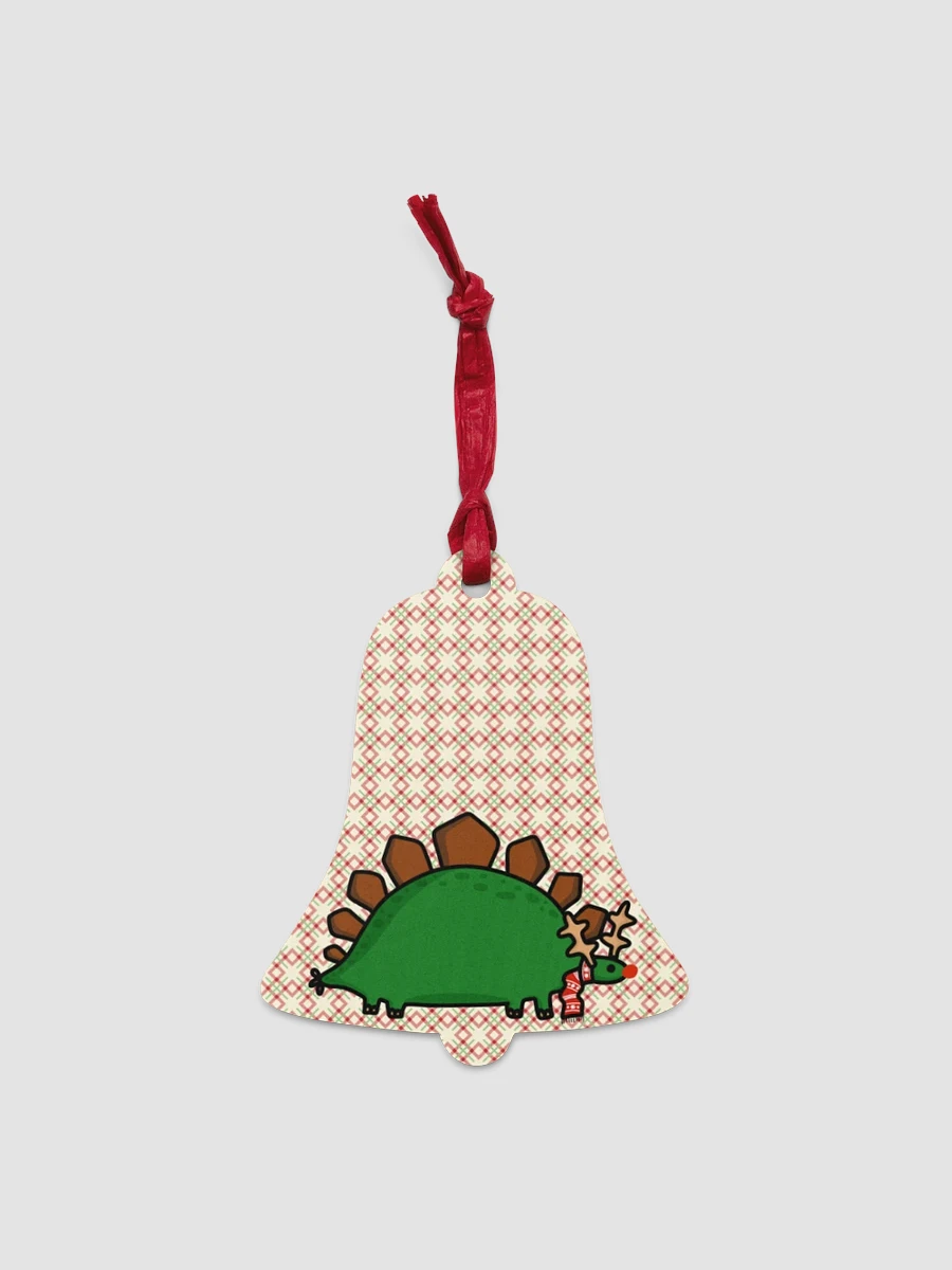 Rudolph The Stegosaurus Wooden Ornament product image (2)