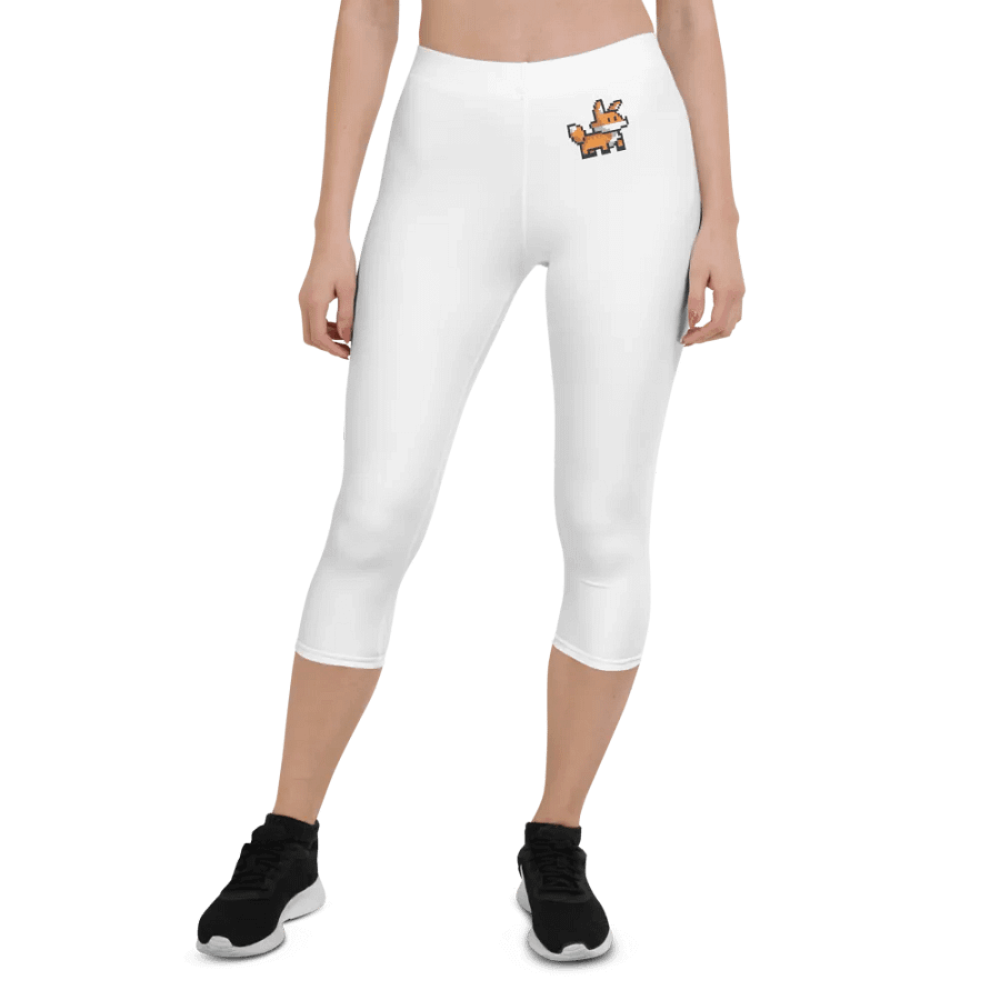 Fox Pixel Art All-Over Leggings product image (1)