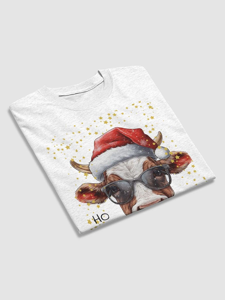 funny Christmas design, holy cow, cool cow with glasses product image (3)