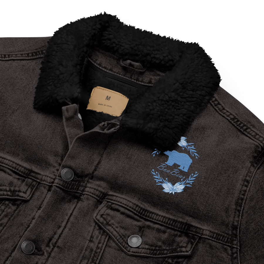 BoaBear Unisex Sherpa Denim Jacket product image (6)