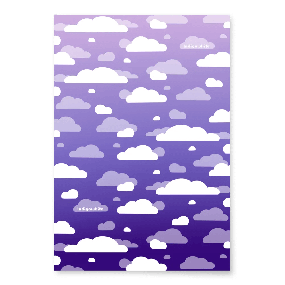 Cloudy Sky Wrapping Paper Trio product image (2)