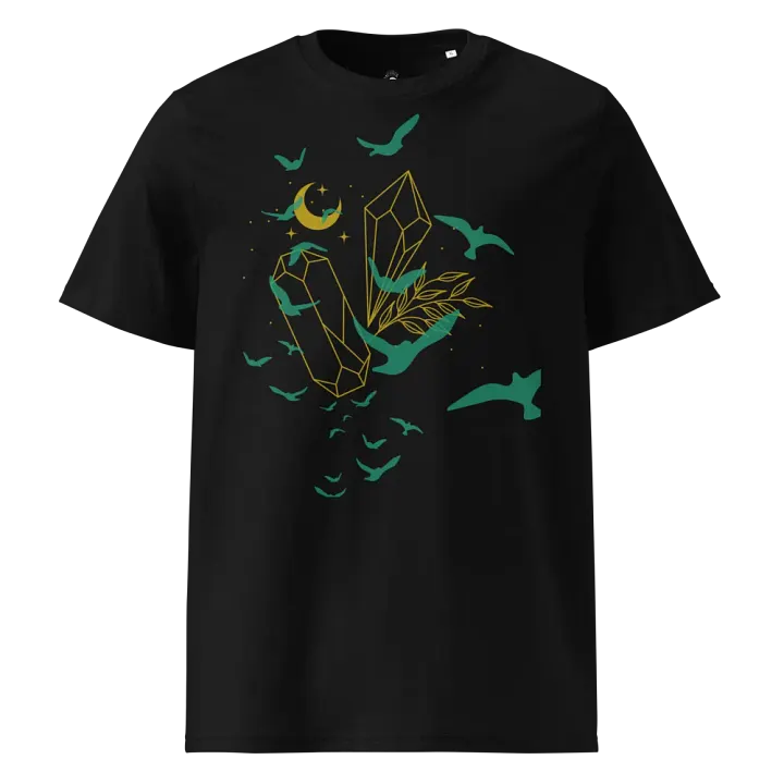 Mystical Crystal Moon T-Shirt product image (1)