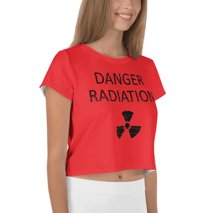 (2 sided) Co-60 Fan Club crop tee product image (4)