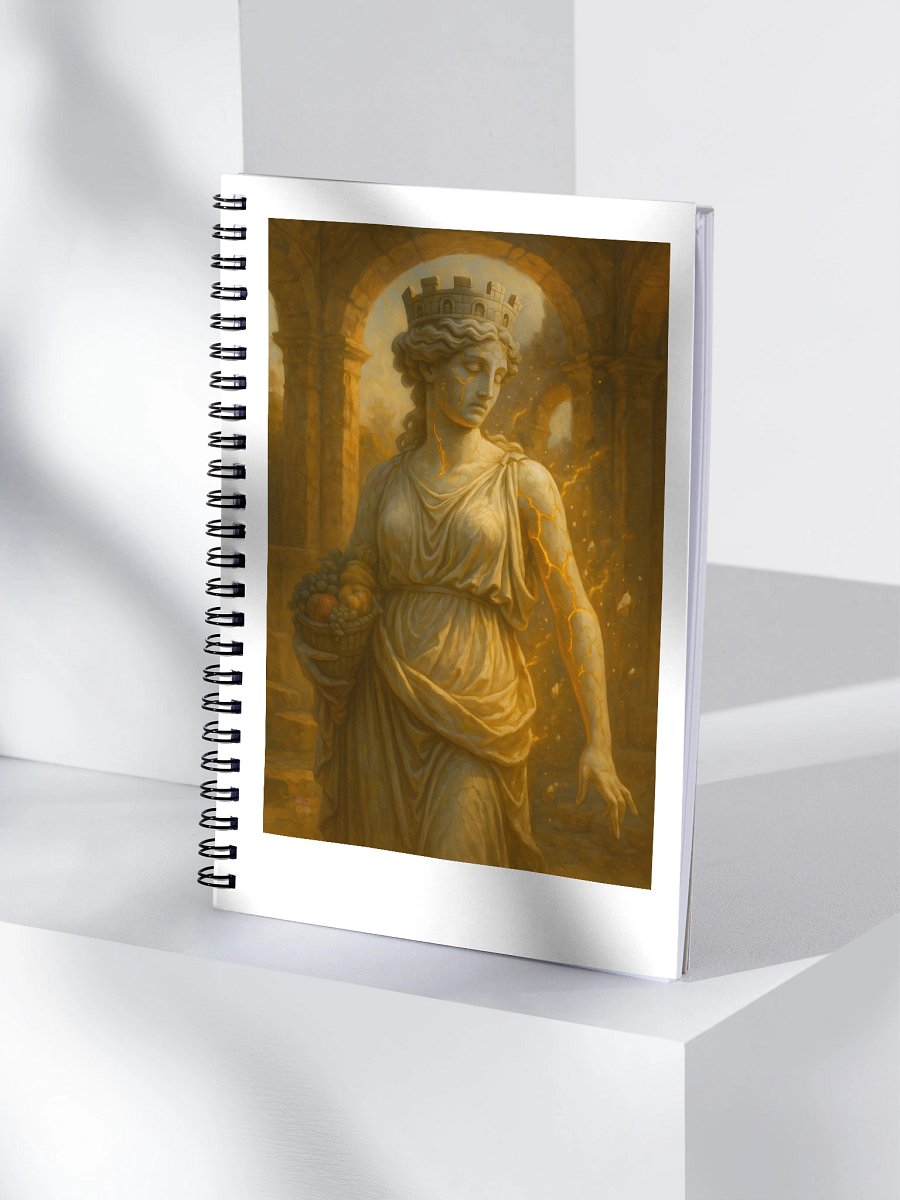 Fortuna Annonaria Breaking Free Spiral Notebook product image (4)