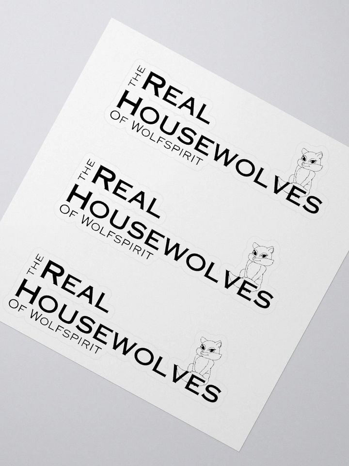 Wolfspirit Lady Wolf Stickers product image (4)