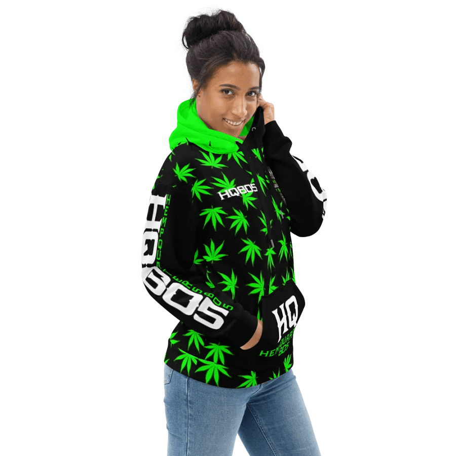 HempQuarters Neon Green Hoodie product image (3)