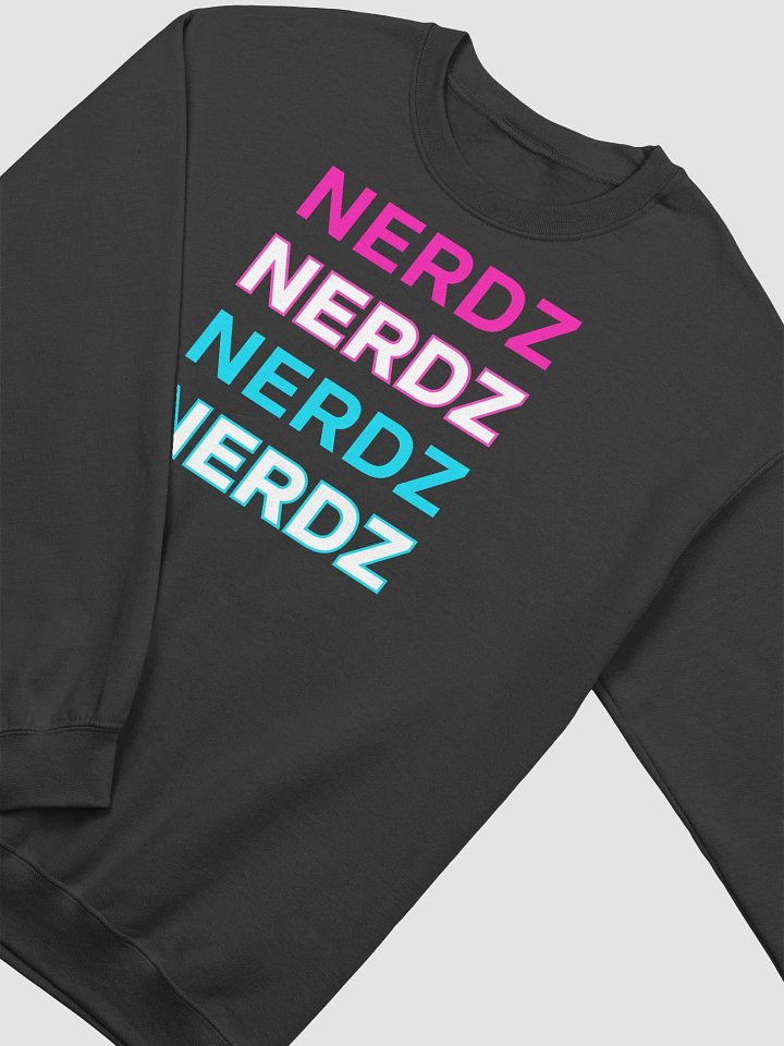 Nerdz Typography - Crewneck Sweatshirt product image (7)