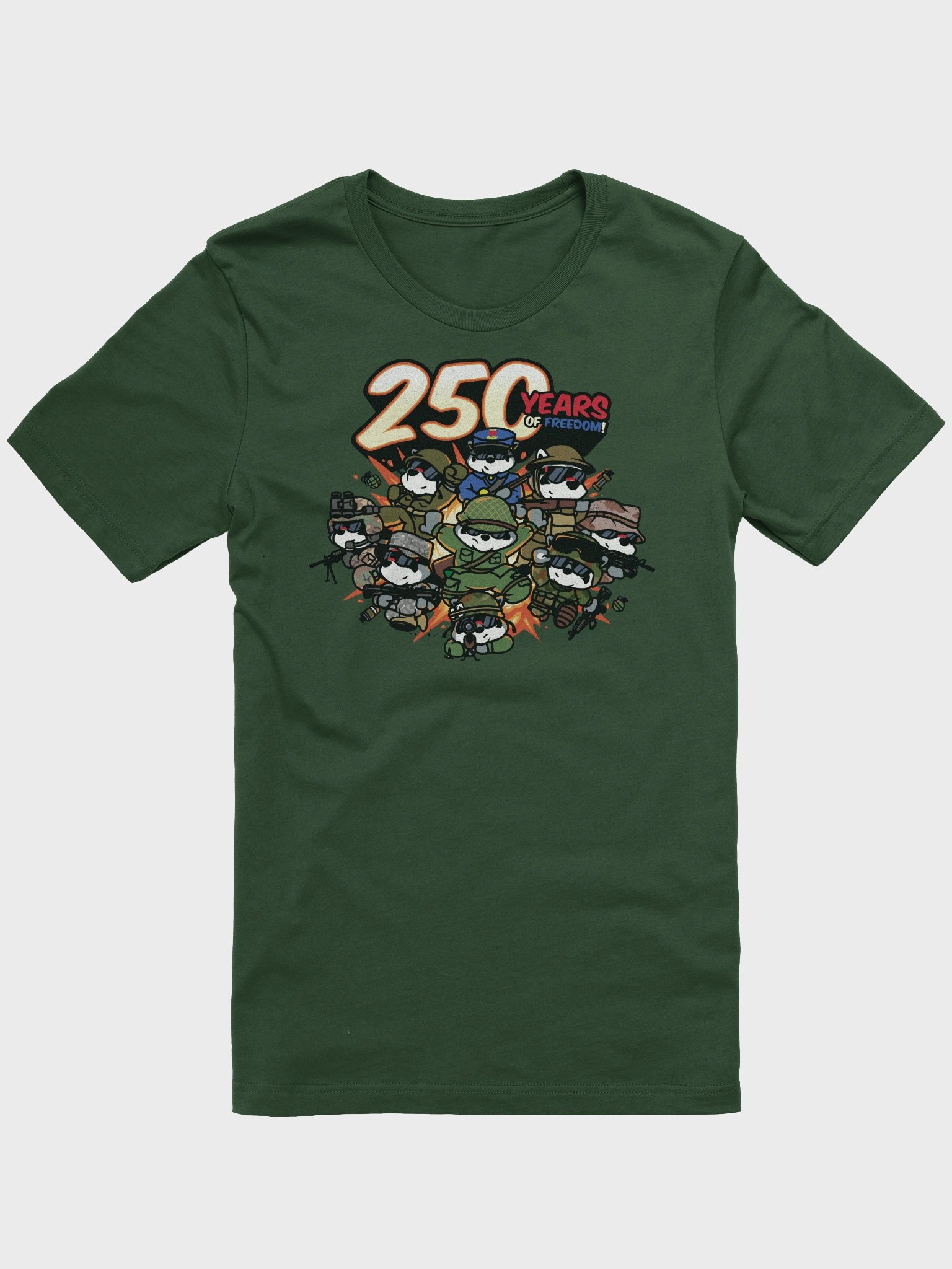 250 Years Of Freedom Athletic Tee product image (37)