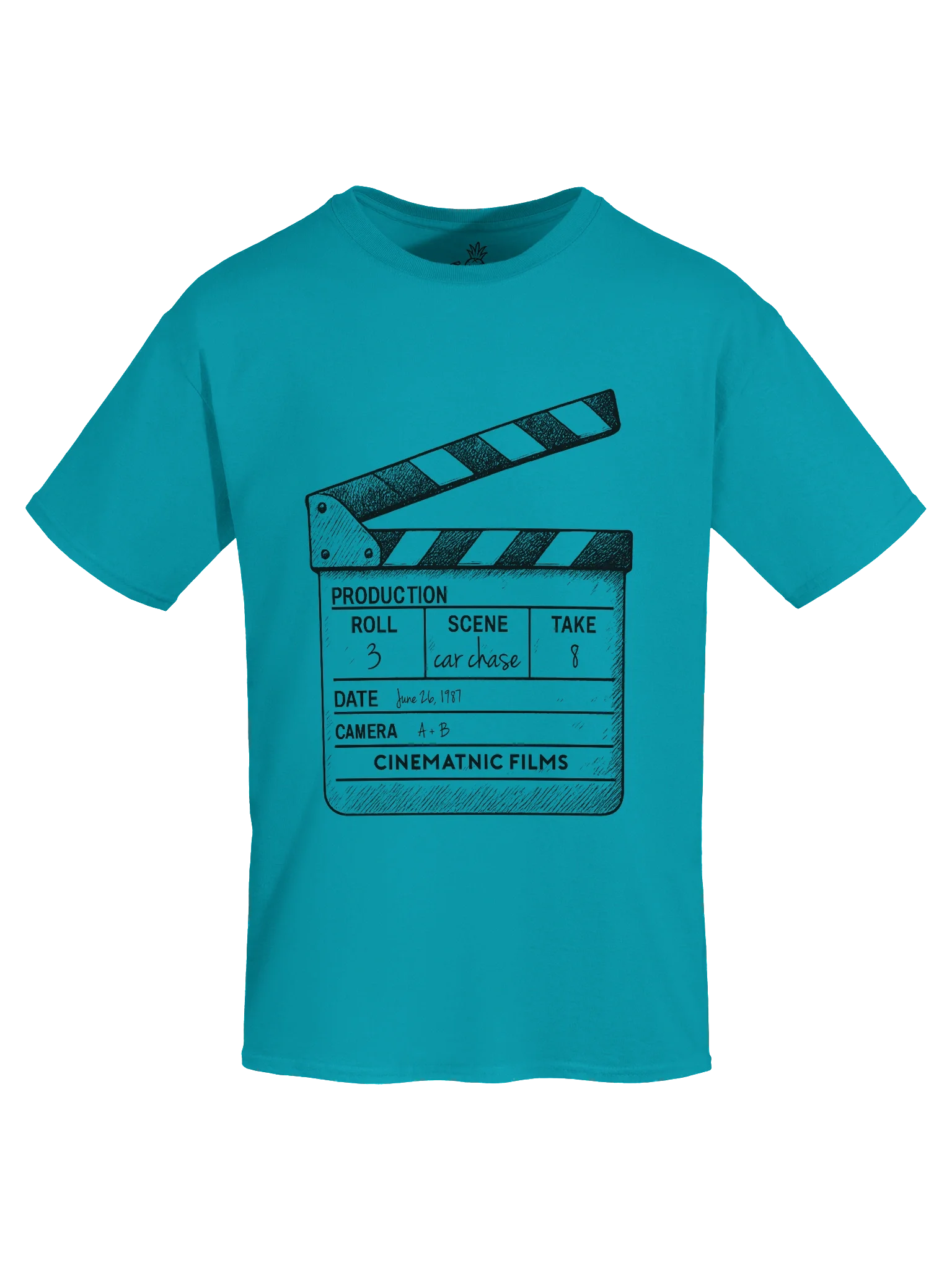 Film Director Clapperboard Boxy Fit Unisex T-Shirt product image (63)