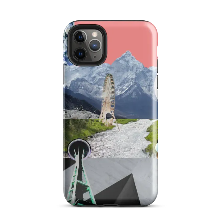 pnw/seattle themed collage iphone case product image (34)