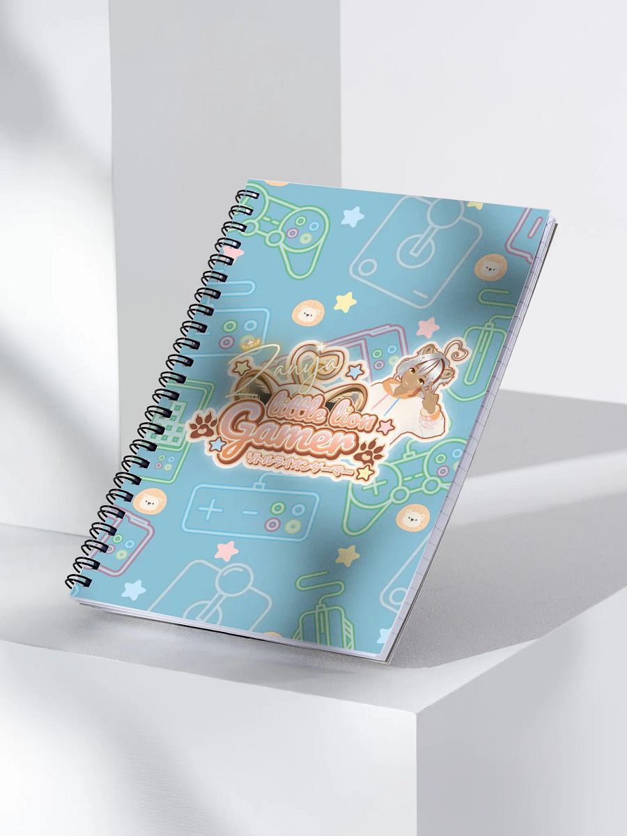 Zanya + Baby Lion Spiral Notebook product image (3)