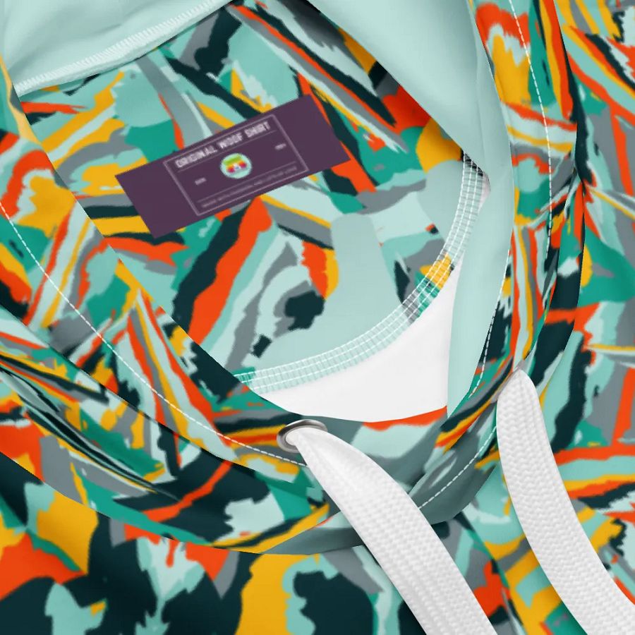 Colorful Destruction | Recycled Unisex Hoodie product image (10)
