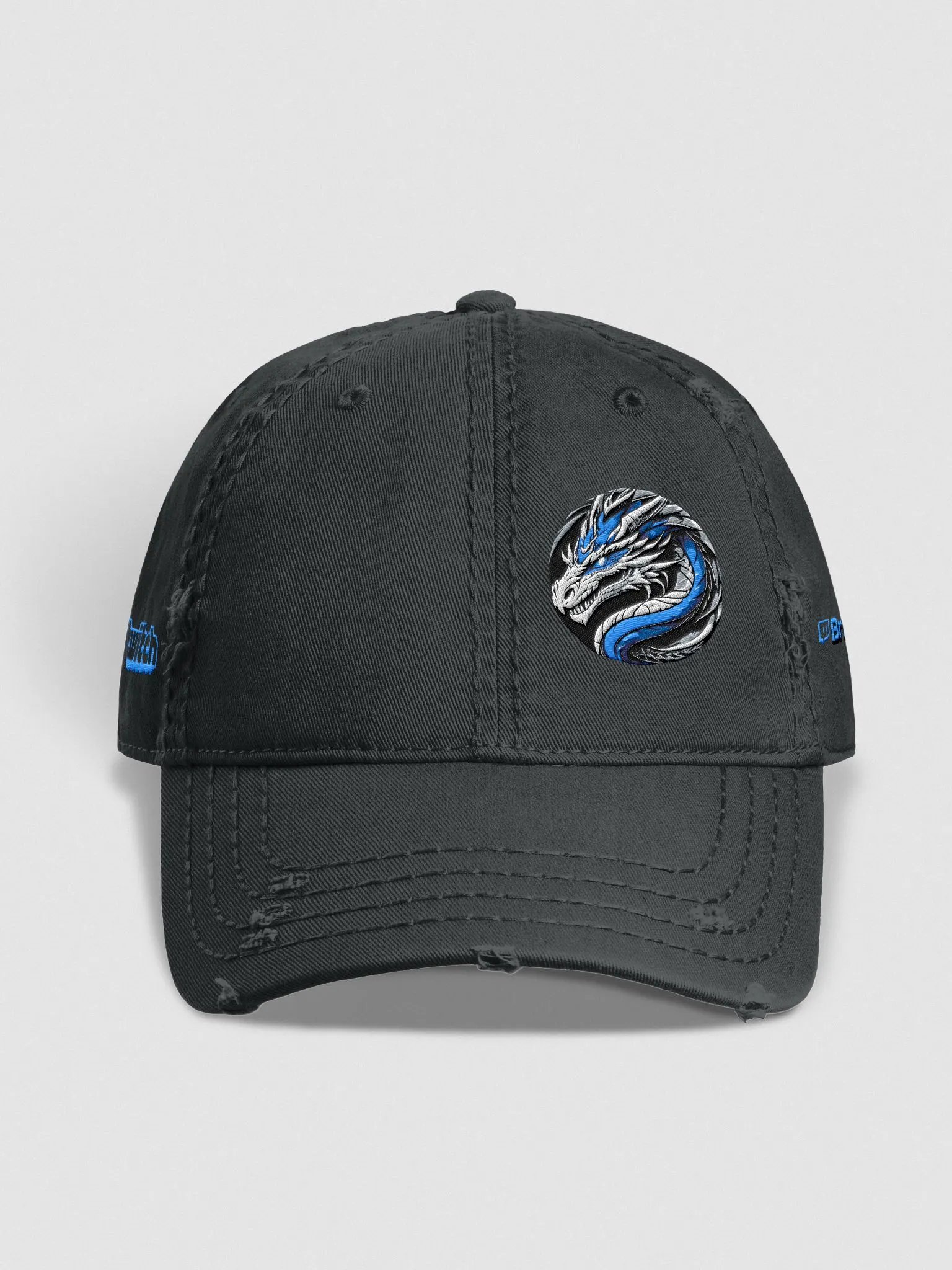 Mythical Dragon Distressed Dad Hat product image (1)
