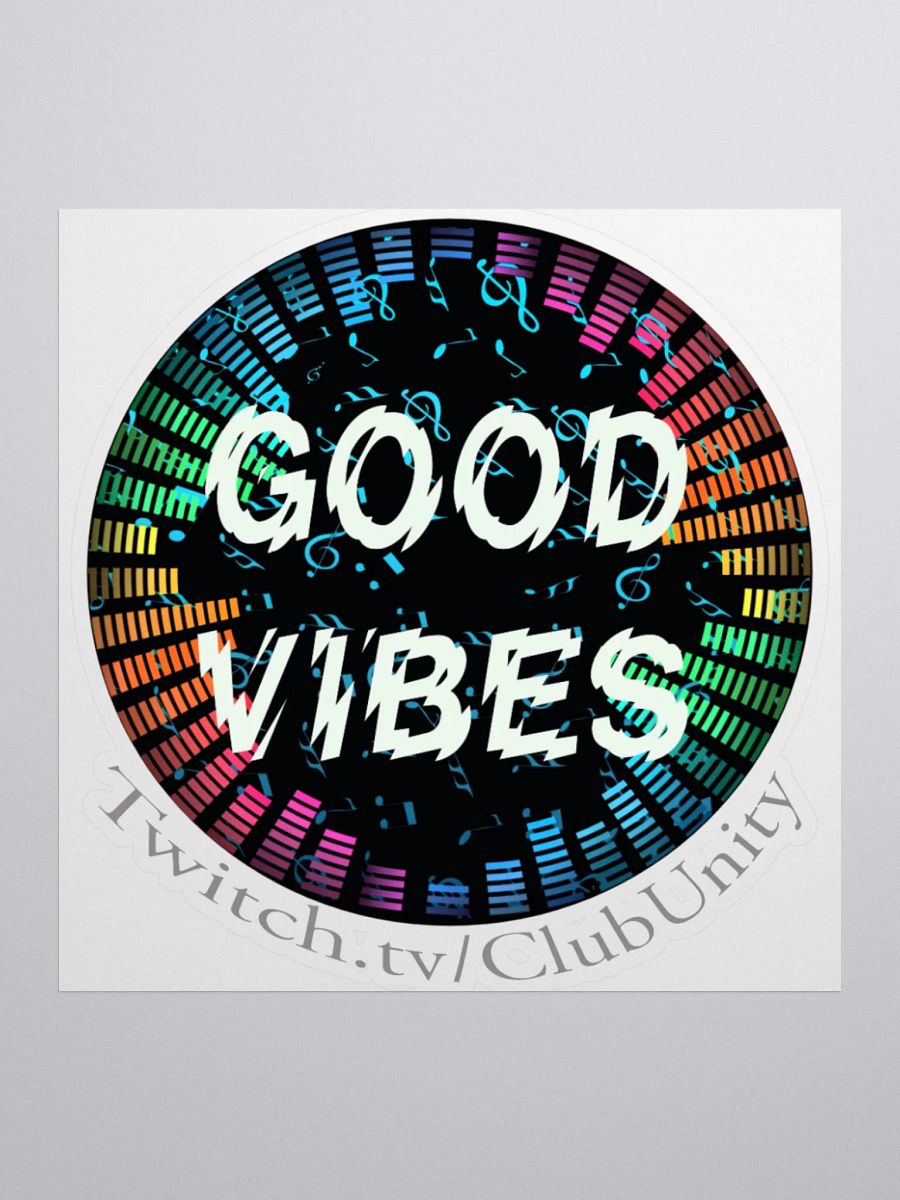 GOOD VIBES - Sticker product image (1)