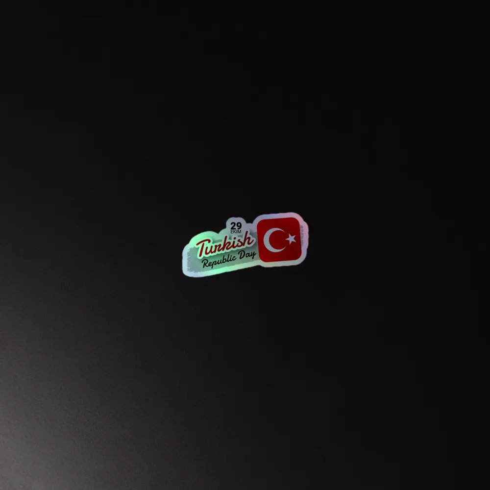 Turkish Republic Day Celebration Design - 29 Ekim Commemorative Sticter product image (4)