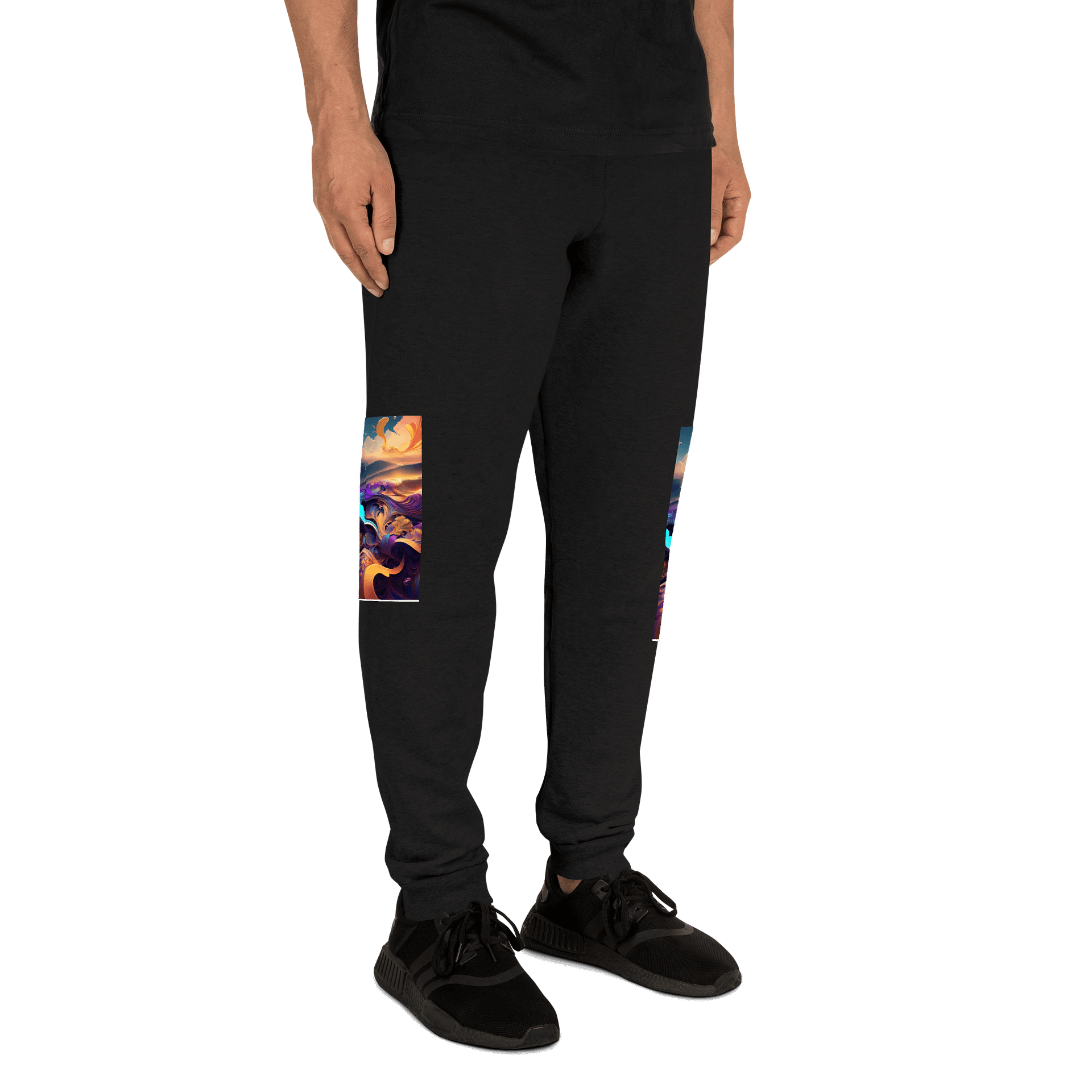 Surreal Swirl Unisex Joggers product image (12)
