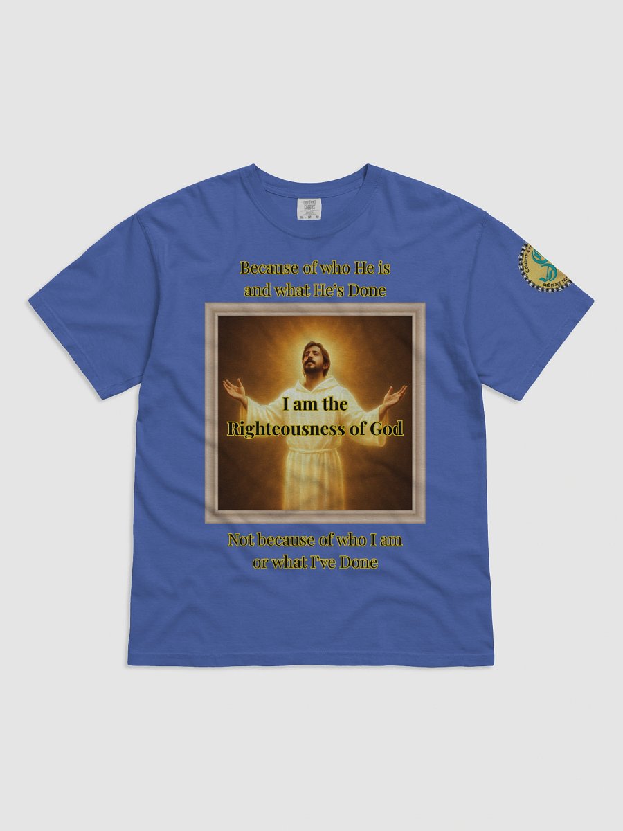 I am the Righteousness of God (Male) Comfort Colors Garment-Dyed Heavyweight T-Shirt Colors (2) product image (31)