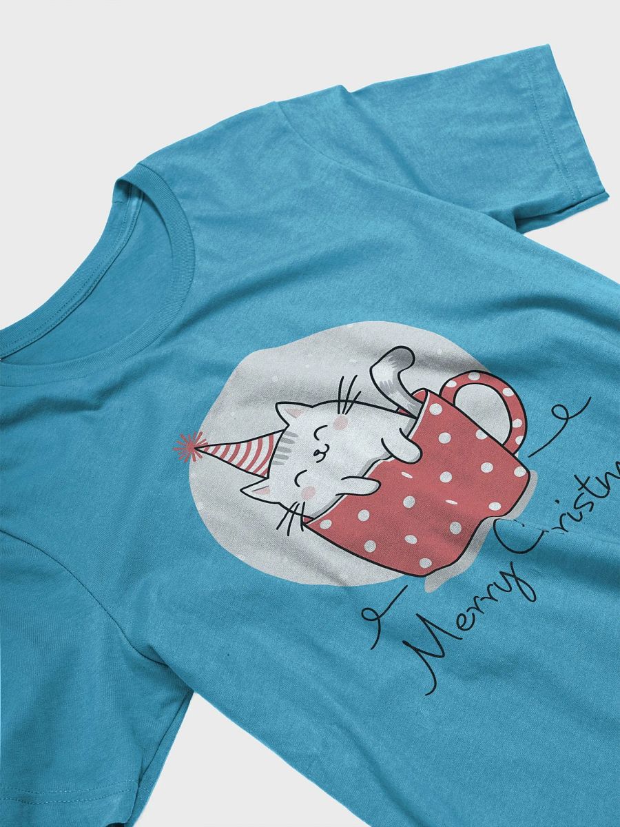 "Kitty in a Cup" Adorable Cat T-Shirt – Perfect for Cat Lovers product image (26)