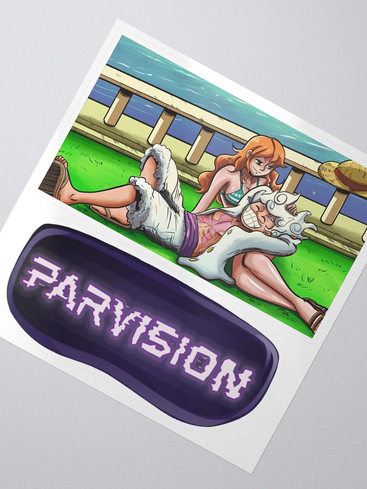LUFFY X NAMI SHIP STICKER product image (2)