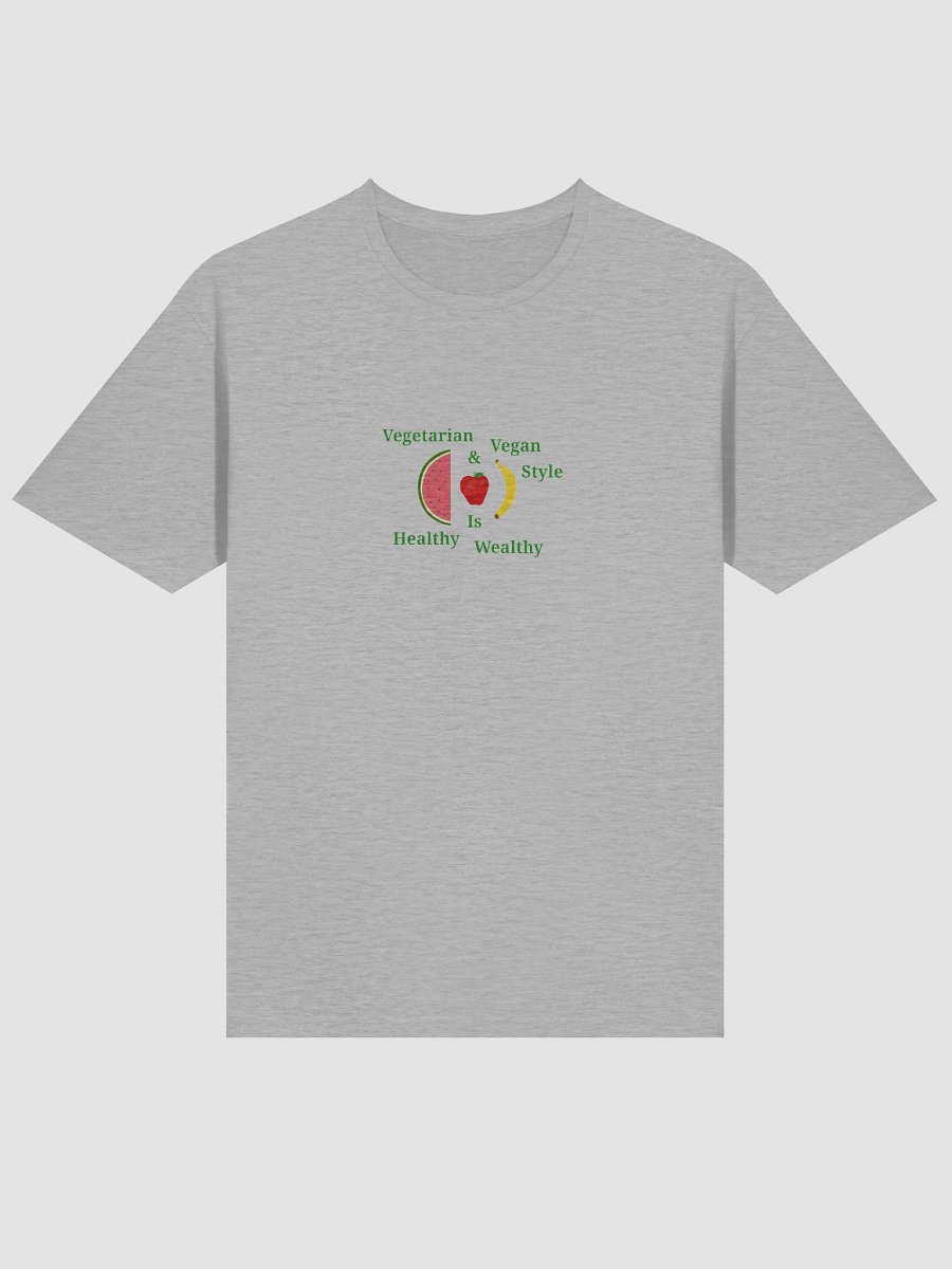 Healthy Wealthy Vegetarian T-Shirt product image (3)