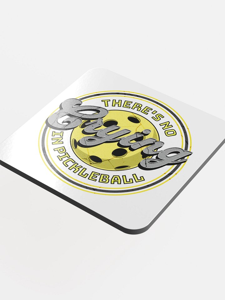 Theres No Crying In Pickleball Playful Coaster Set product image (1)